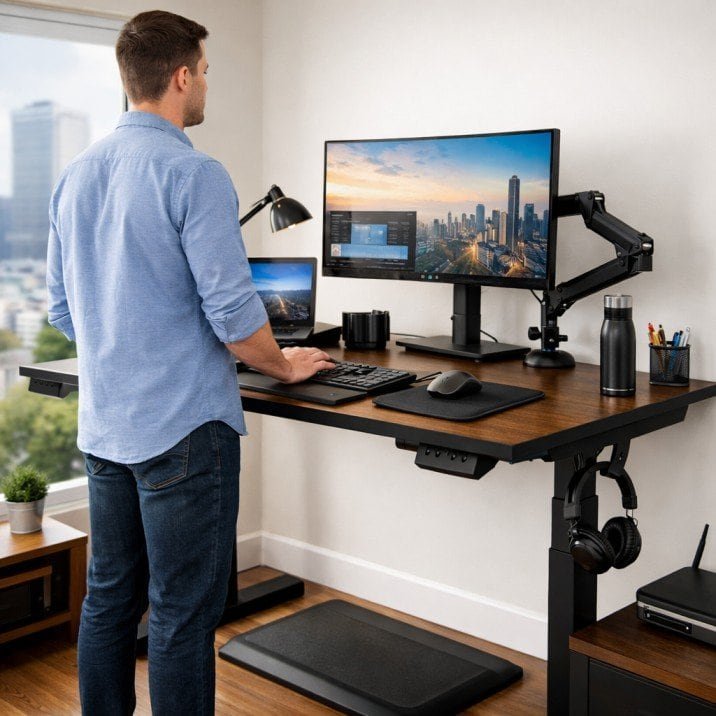 Are standing desks good for tall people
