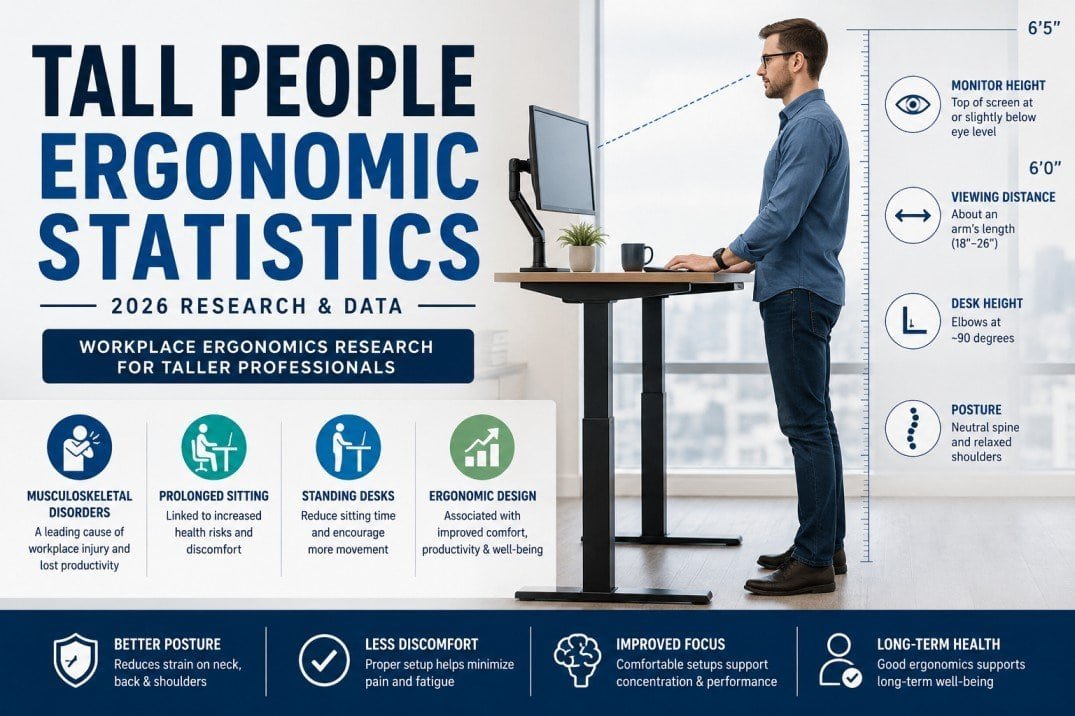 Tall People Ergonomic Statistics and Workplace Ergonomics Research